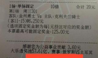 世界杯体彩玩法介绍